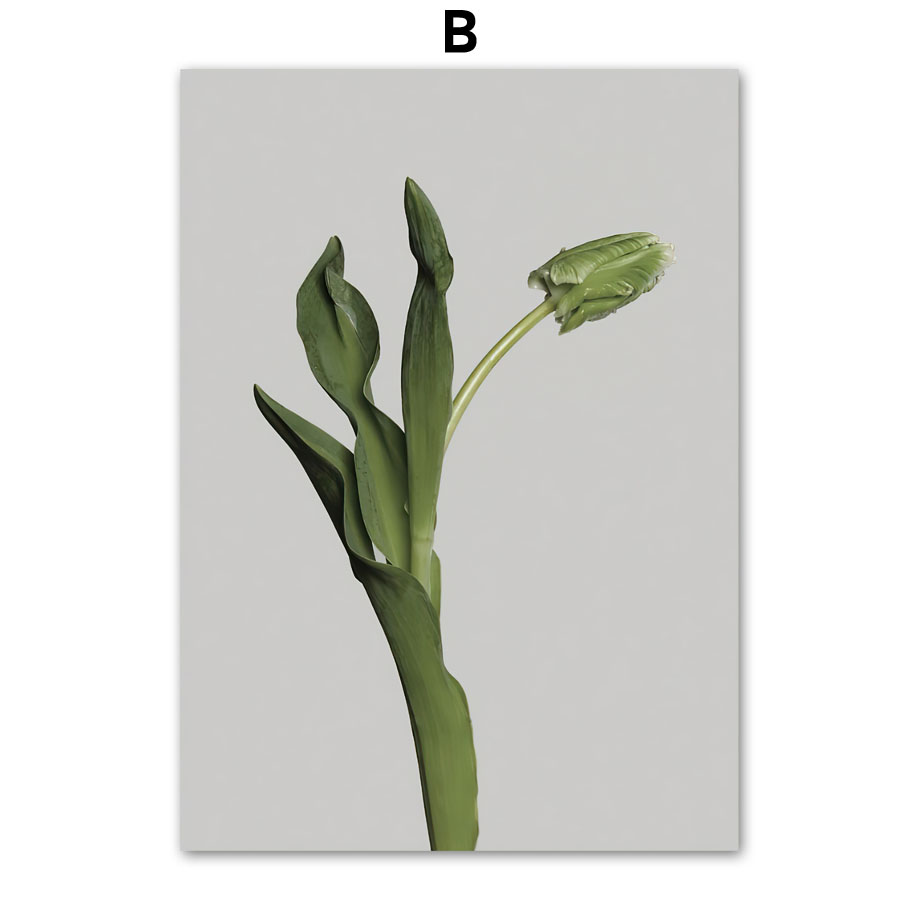 Tulips Abstract Roses Wall Art
