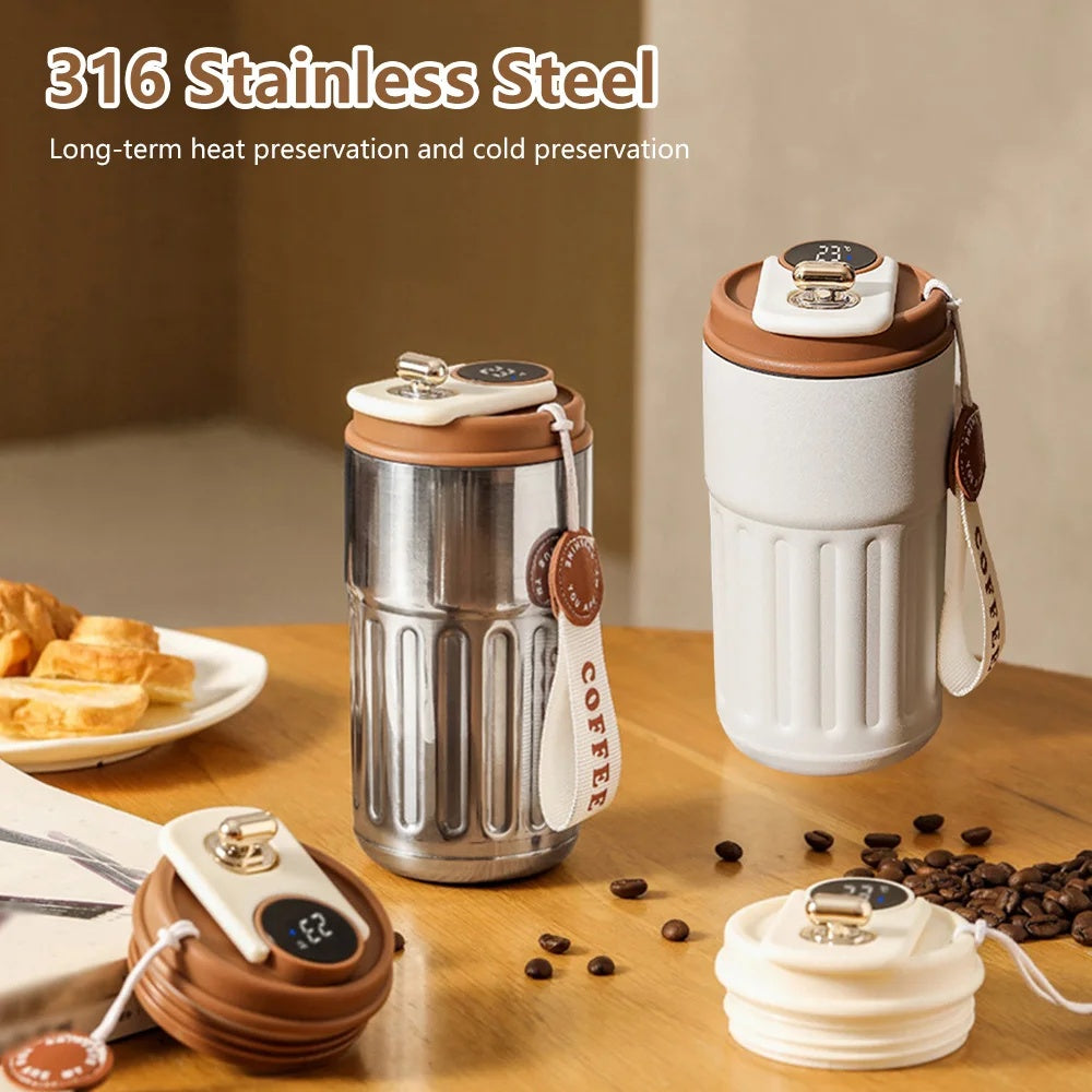 Stainless Steel Digital Thermal Bottle